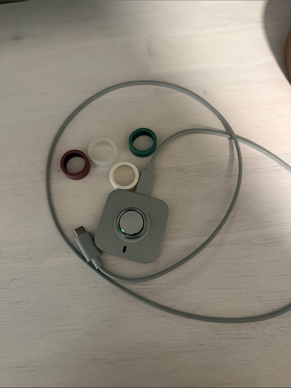 Oura Ring 4 Size 8 Silver